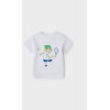 Tricou din bumbac cu imprimeu fata-verso ursulet – Mayoral