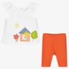 Set bebe fetita Mayoral–2 piese din bumbac