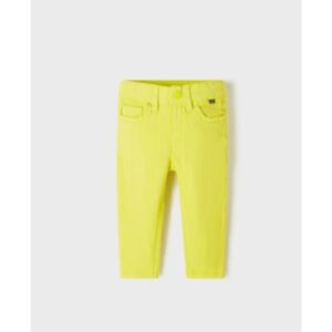 Pantaloni galbeni bebe Mayoral