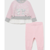 Set bebelusi Mayoral roz din tricot