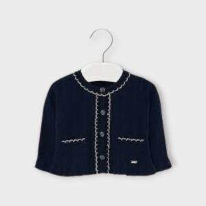 Cardigan bleumarin fete Mayoral
