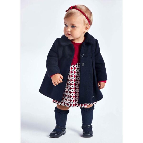 Palton bebe bleumarin Mayoral