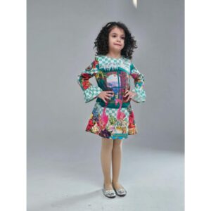 Rochie fetite_Rosalita_Senoritas_cu_imprimeu