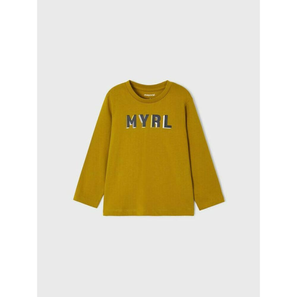 Tricou cu maneca lunga din bumbac