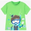 Tricou bebe Mayoral verde cu imprimeu