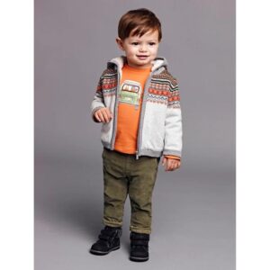 Pantaloni jogger gri baieti Mayoral