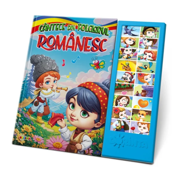 Carte cu sunete-Cântece din folclorul românesc