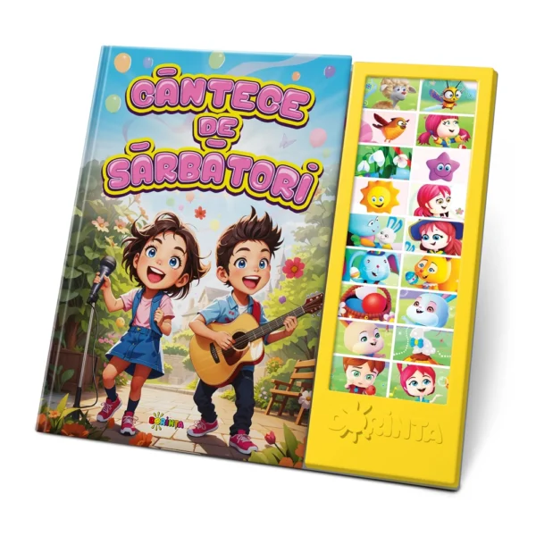 Carte cu sunete–Cantece de sarbatori