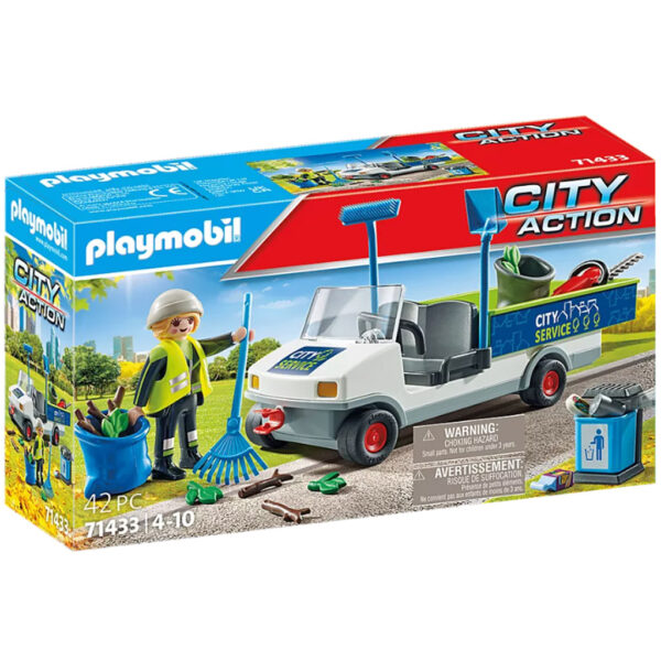Playmobil City Action Serviciul de Salubritate Urbana