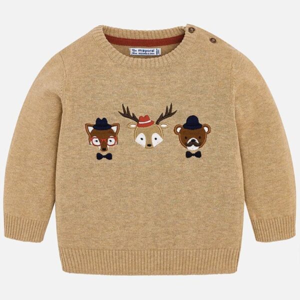 Pulover bebe Mayoral din tricot