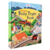 Carte cu jucarie – Pull-back: Busy Train Book