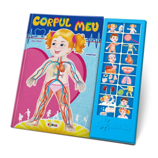 Carte cu sunete - Corpul meu