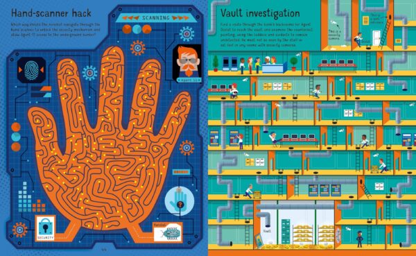 Spy Mazes carte educativa si interactiva