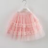 Fusta fete din tulle roz