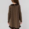 Rochie Eleganta Fete cu Volane Chocolate