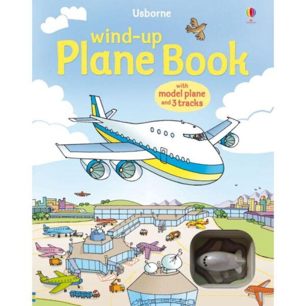 Carte Wind-Up Plane Usborne cu avion de jucărie KidsFashionStore