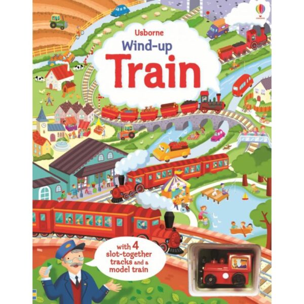 Wind-up Train - Carte Interactivă Usborne