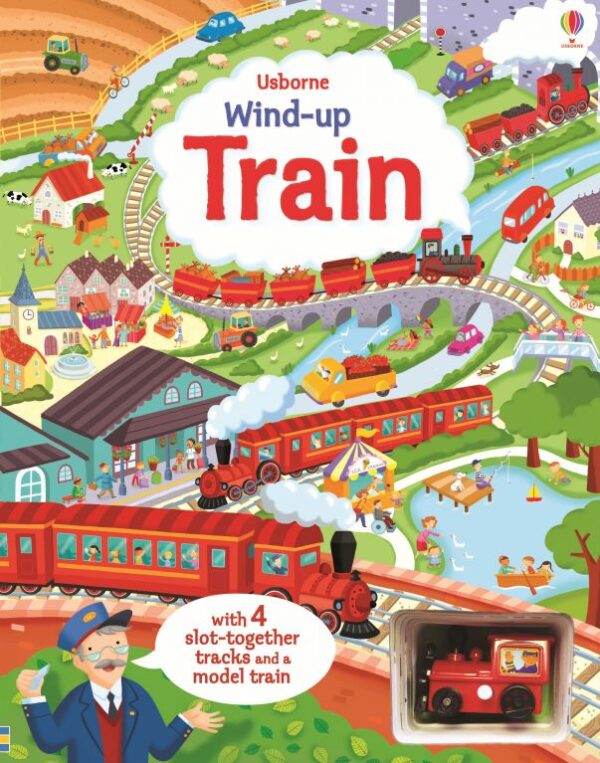 Wind-up Train - Carte Interactivă Usborne